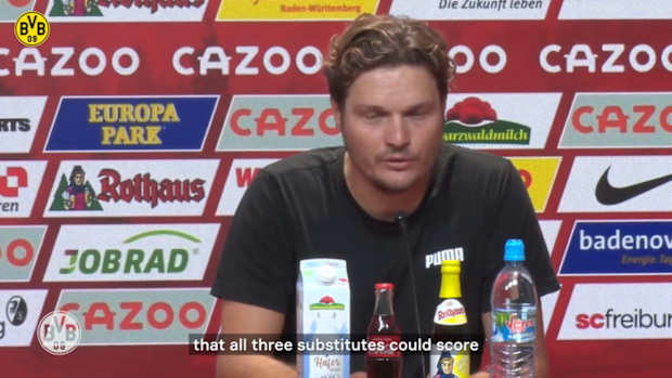 Terzic on Moukoko's performance against Freiburg